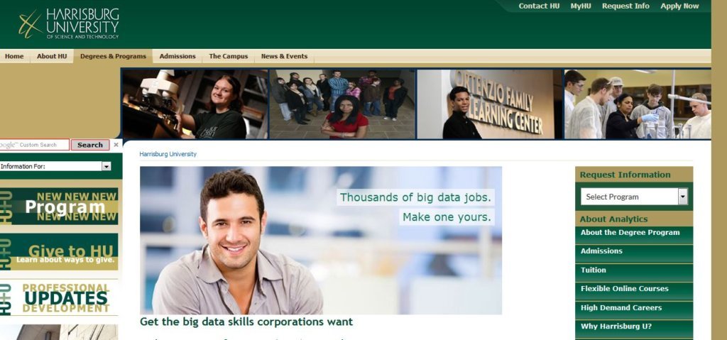 Harrisburg University of Science and Technology,M.S. Analytics