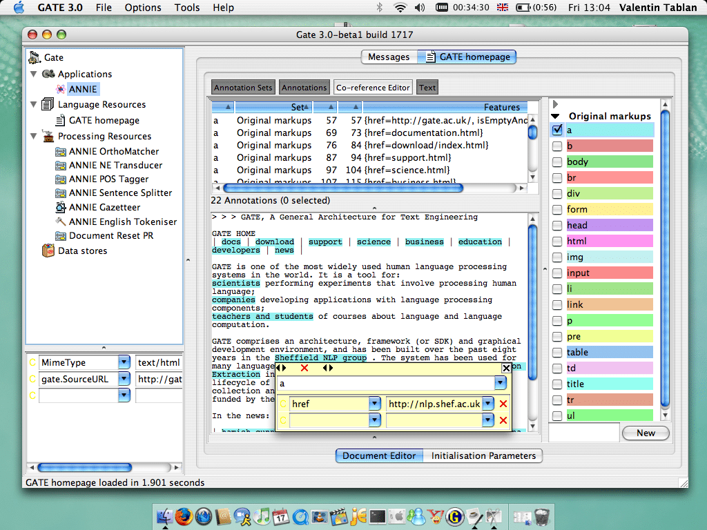 General Architecture for Text Engineering