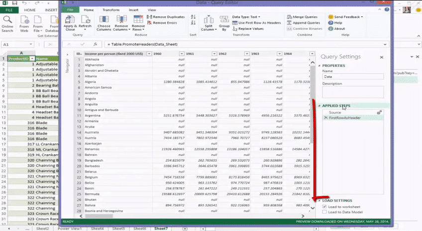 Microsoft Power Query for Excel