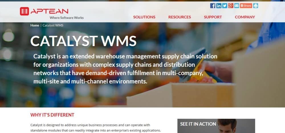 Aptean Catalyst WMS in 2025 - Reviews, Features, Pricing, Comparison ...