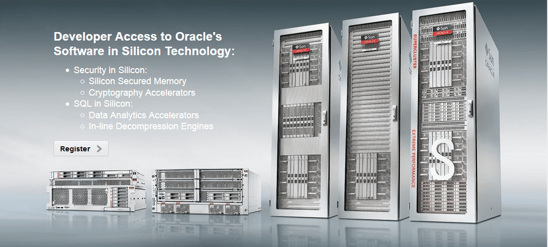 Oracle Free And Open Interfaces To On Chip Accelerators For Data