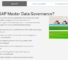 SAP Master Data Governance