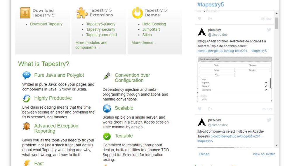 Apache Tapestry in 2025 - Reviews, Features, Pricing, Comparison ...