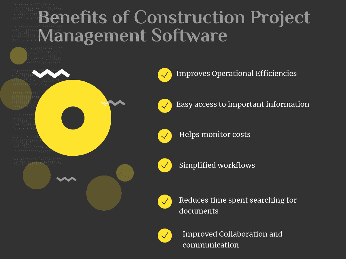 Benefits of Construction Project Management Software