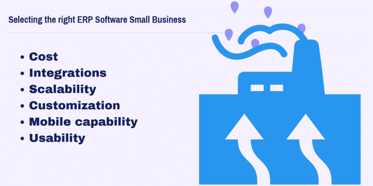 How to choose the right ERP Software Small Business