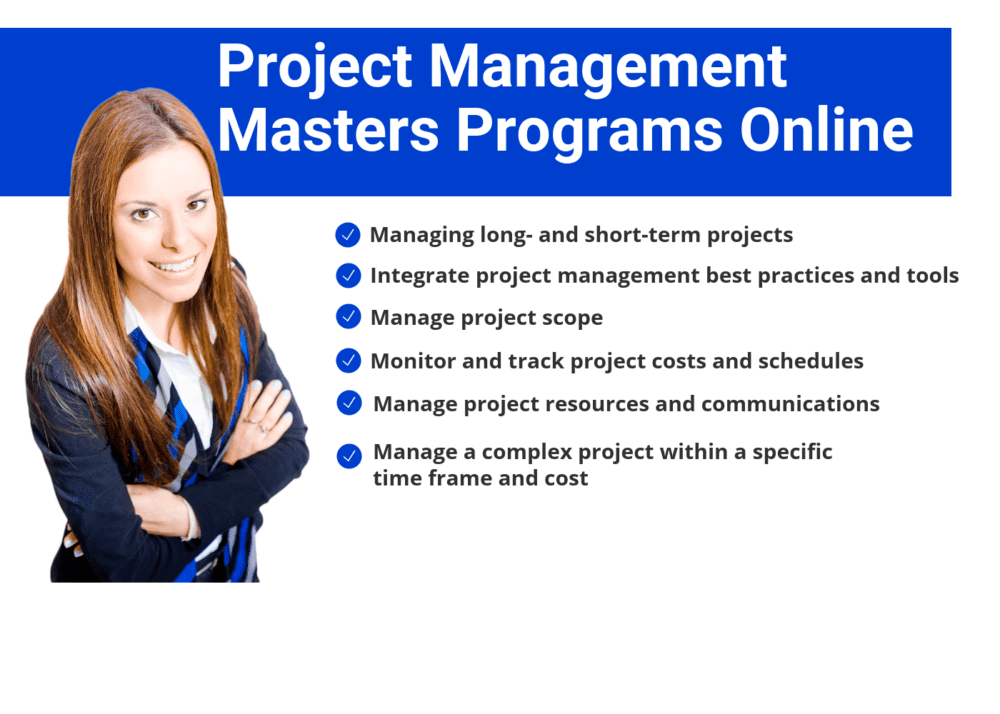 Top Project Management Masters Programs Online