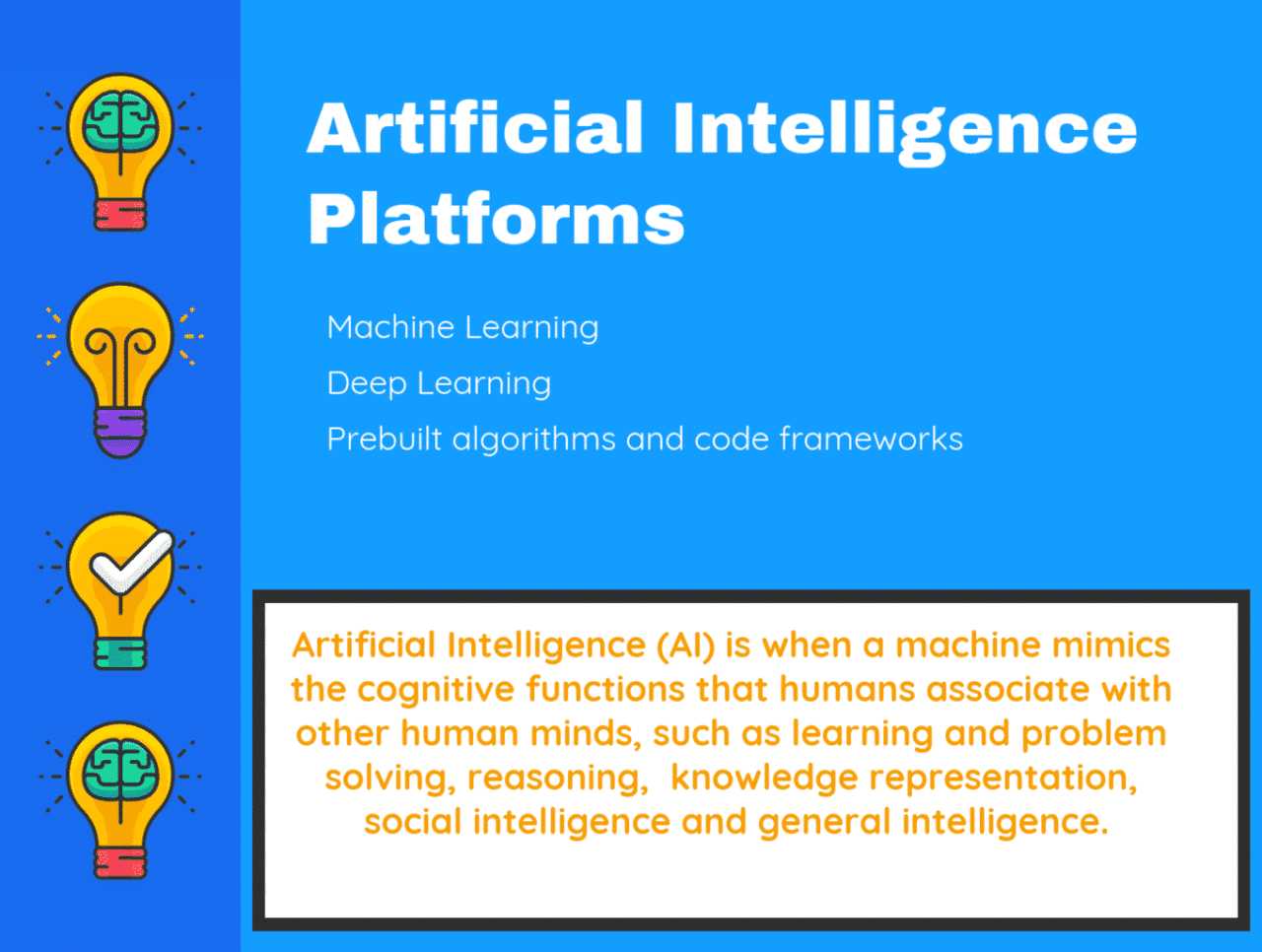 Top Artificial Intelligence Platforms