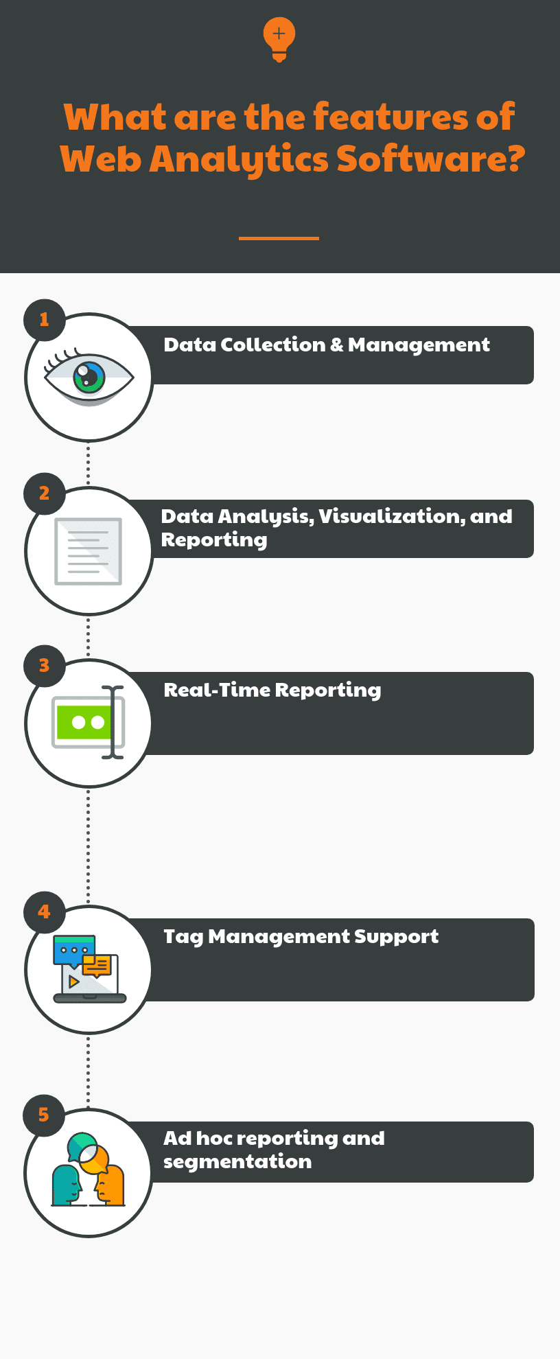 What are the features of Web Analytics Software?