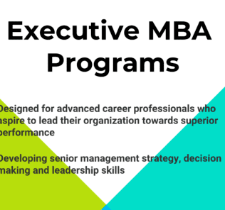 Executive MBA Programs