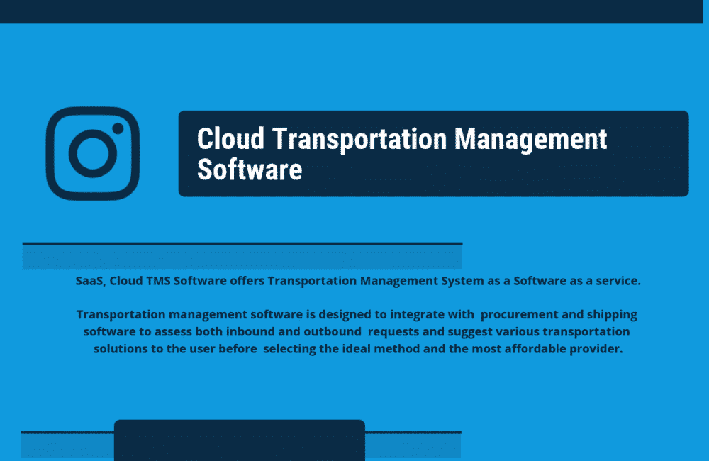 Top 18 SaaS, Cloud Transportation Management Software