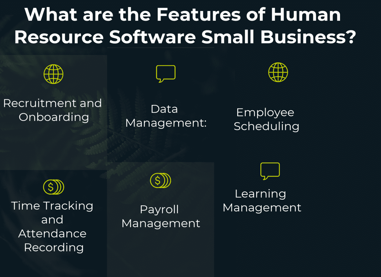 What are the Features of Human Resource Software Small Business?