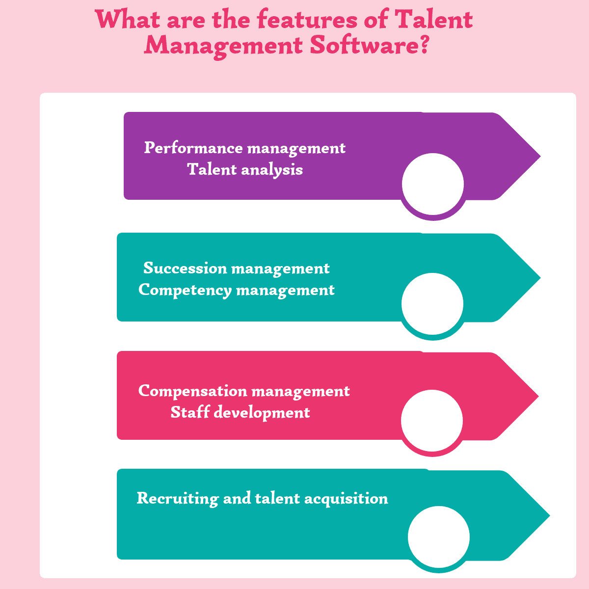 What are the features of Talent Management Software?