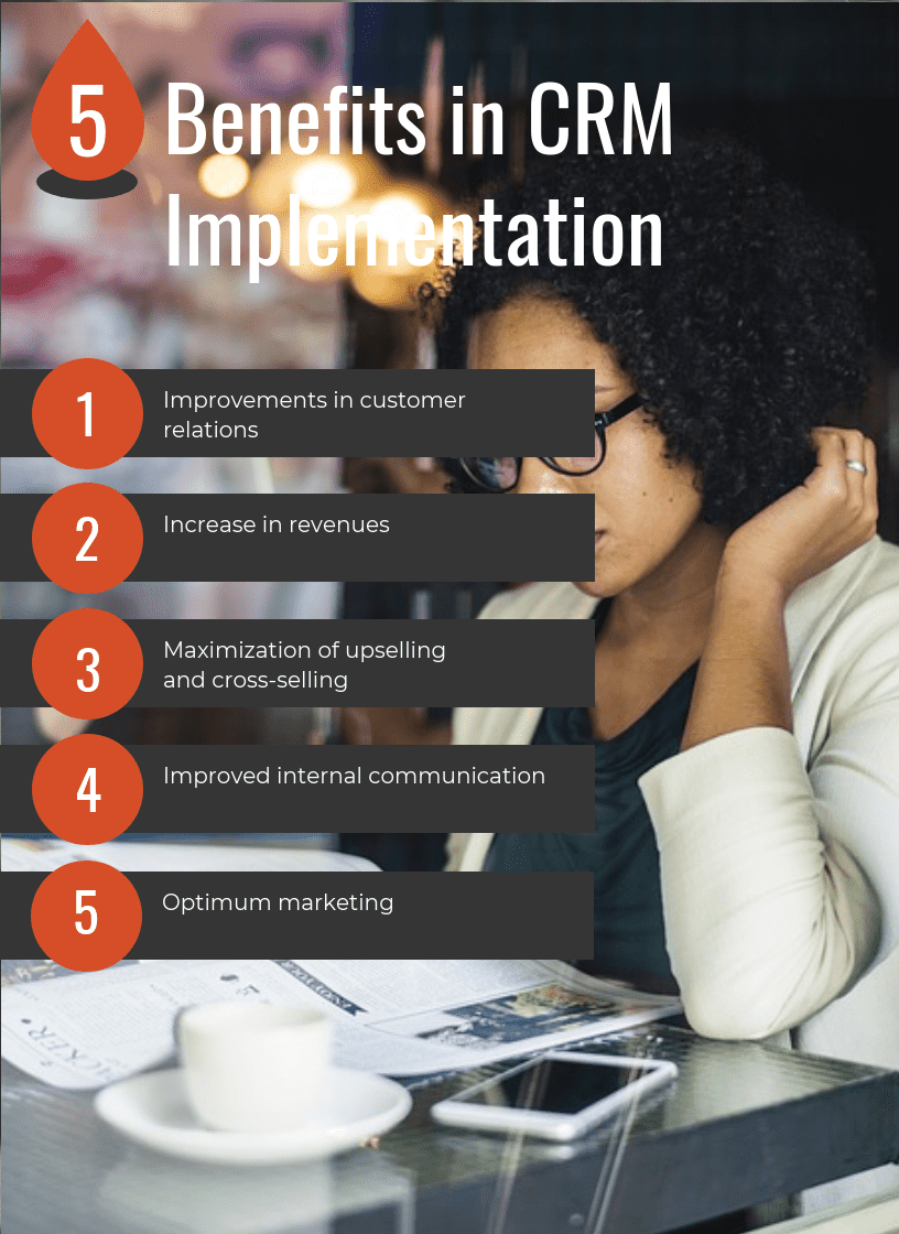 What are the benefits in CRM Implementation