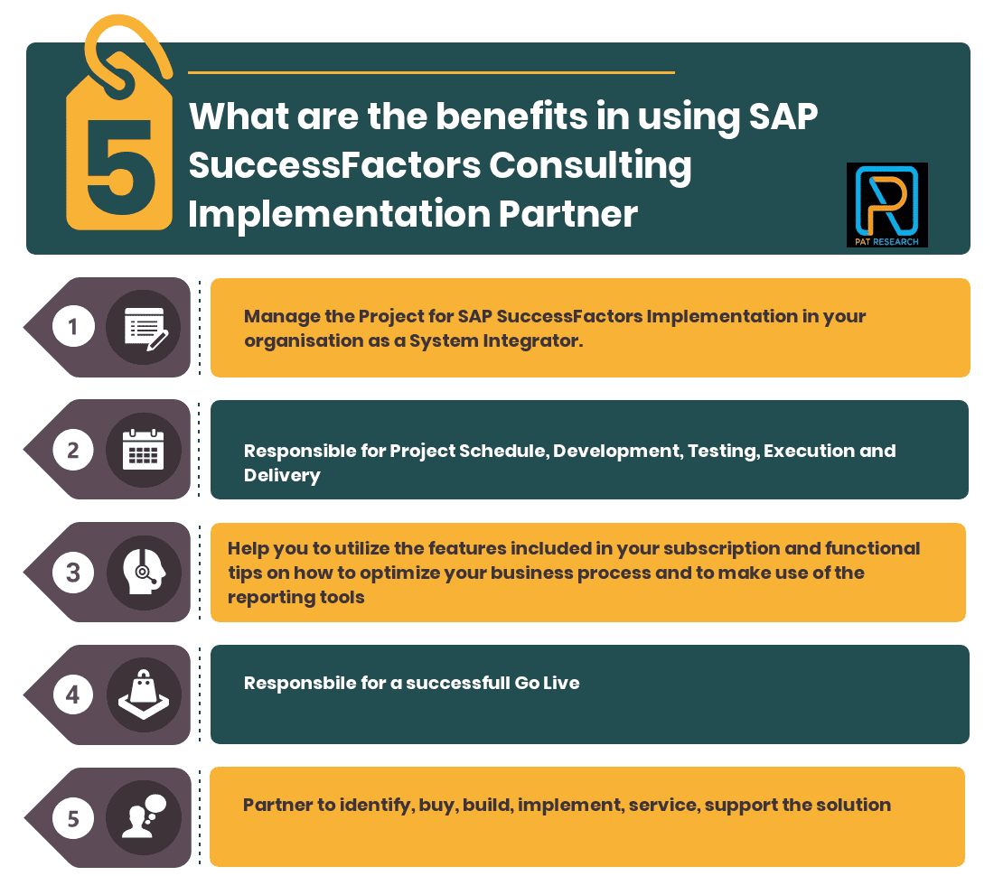 What are the benefits in using SAP SuccessFactors Consulting Implementation Partner