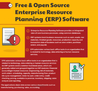 34 Free, Open Source and Top Enterprise Resource Planning (ERP) Software Top Free & Open Source Enterprise Resource Planning (ERP) Software