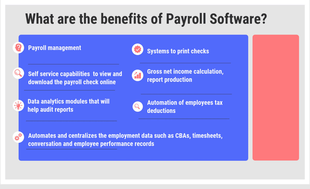 What are the benefits of Payroll Software