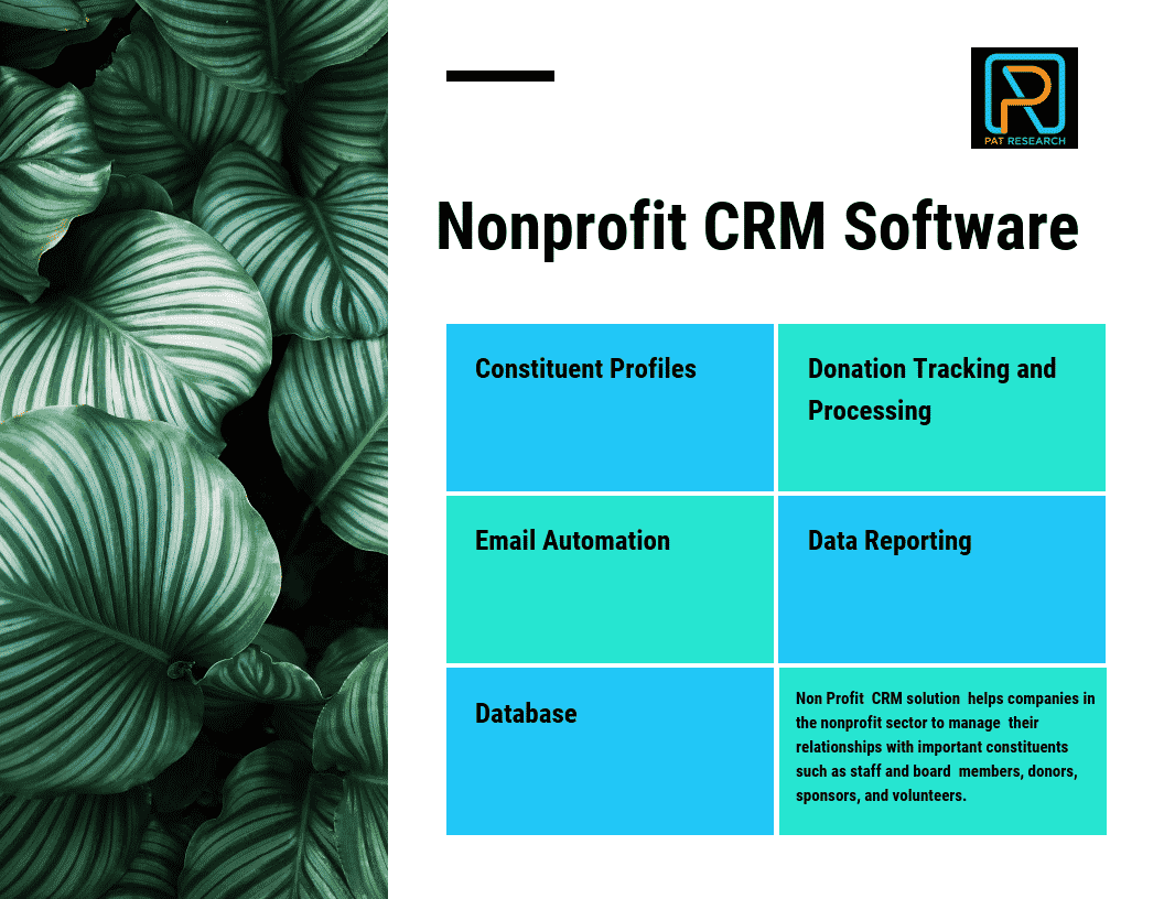 What are Nonprofit CRM Software