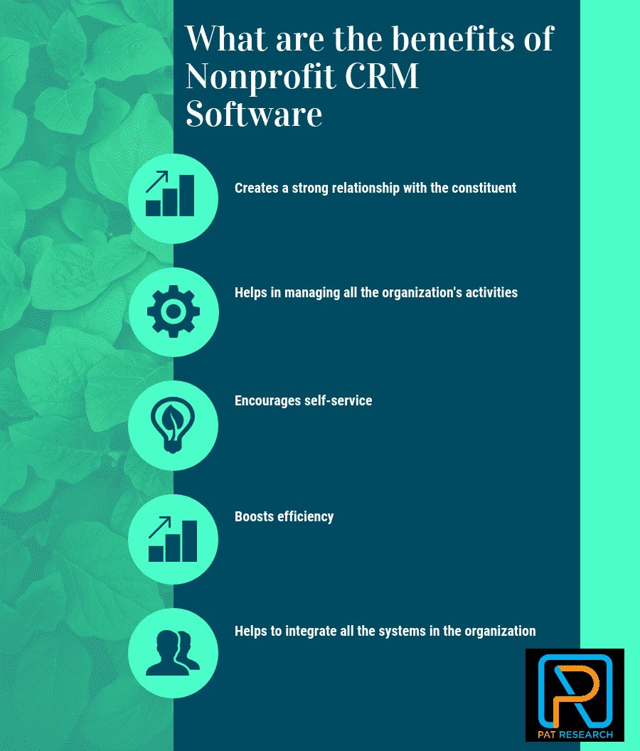 What are the benefits of Nonprofit CRM Software