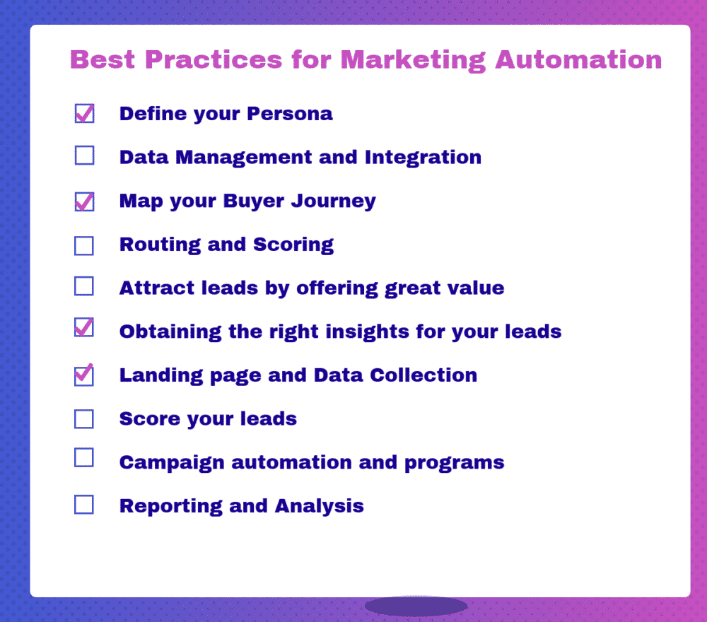 Ten Best Practices for Marketing Automation Success in 2025 - Reviews ...