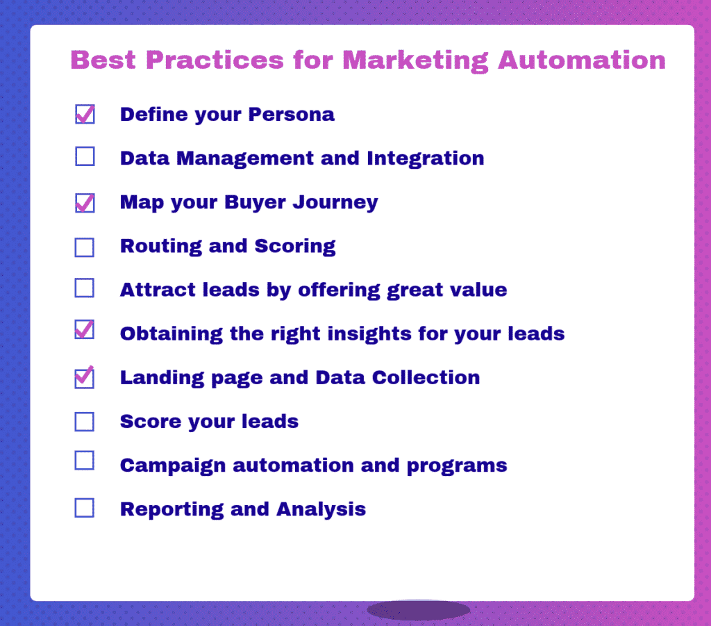 Ten Best Practices for Marketing Automation Success in 2025 - Reviews ...