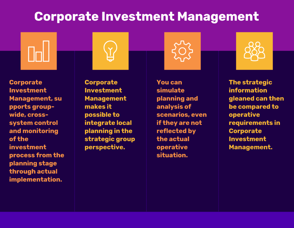 What is Corporate Investment Management, Key issues and Benefits