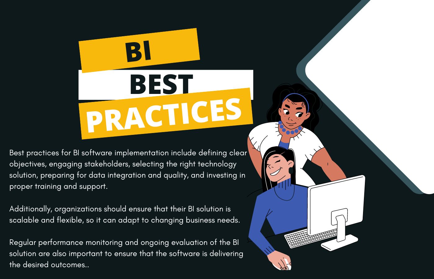 Best Practices for Business Intelligence Software Implementation