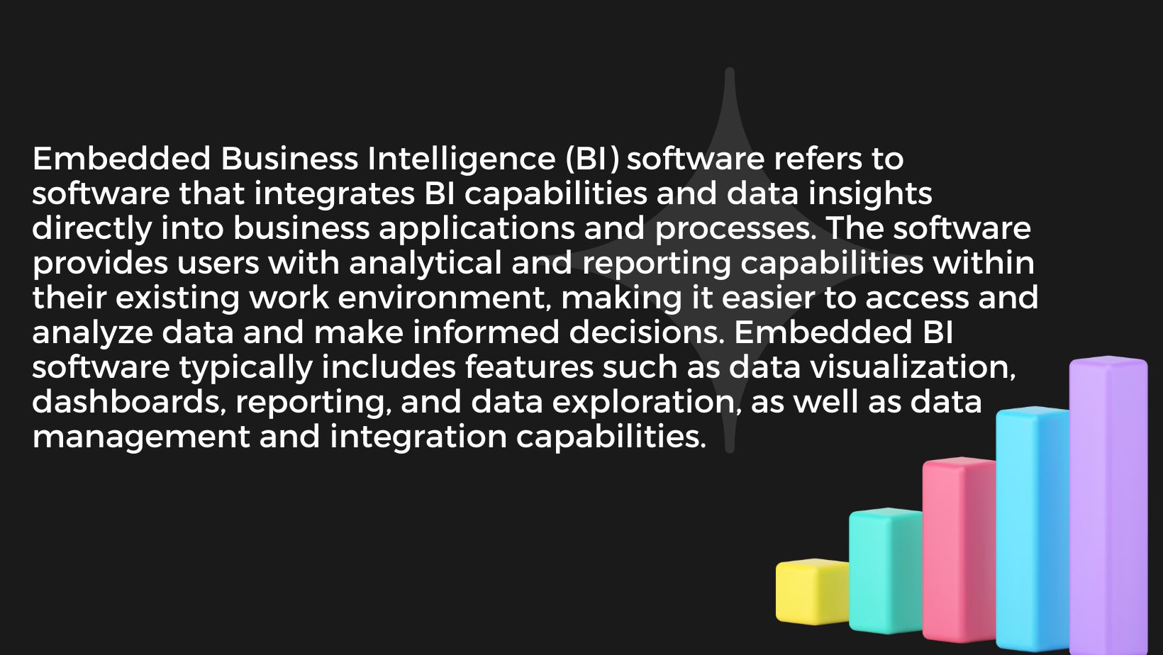 What are Embedded Business Intelligence Software